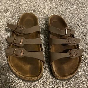 EUC Birkenstock Brown Sandals Sz 37
